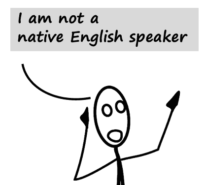 Not a native English speaker