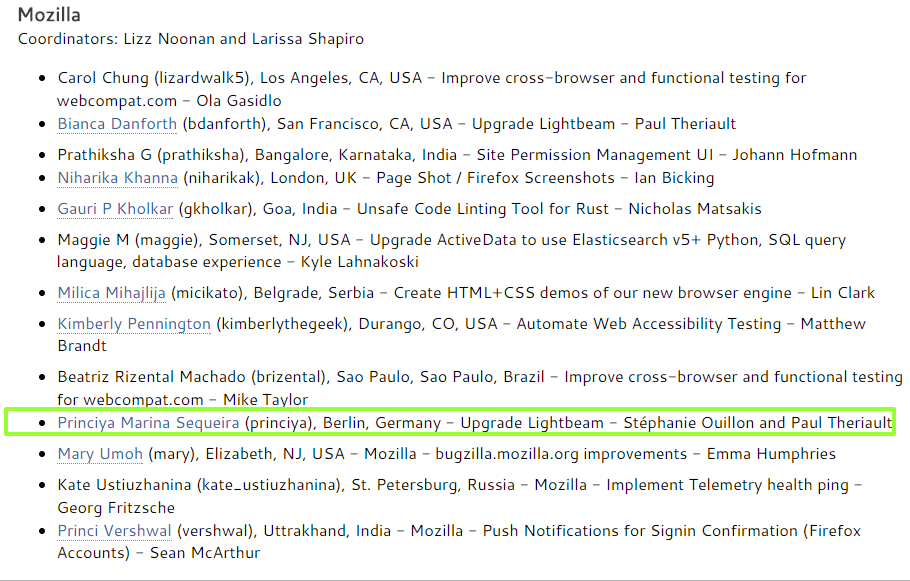 outreachy-mozilla-accepted-list