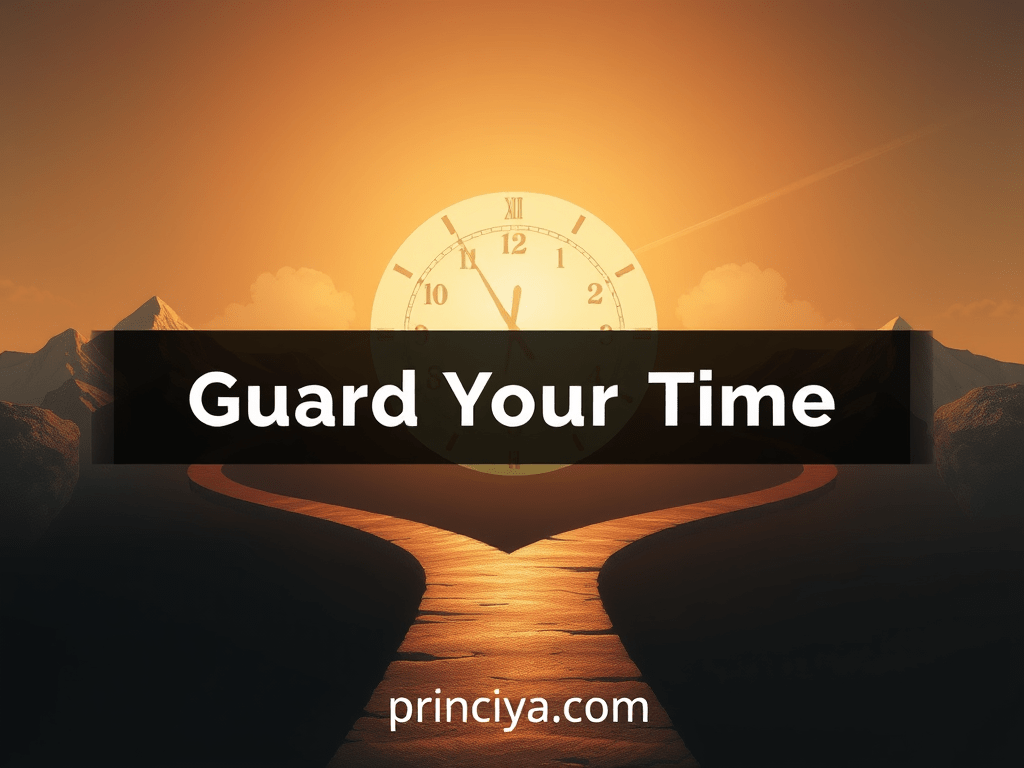 Guard Your Time, Not&nbsp;Others