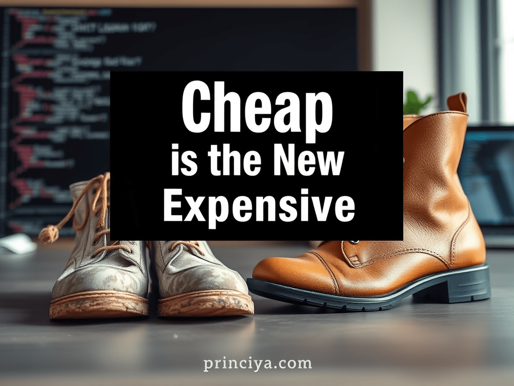 Cheap is the New&nbsp;Expensive