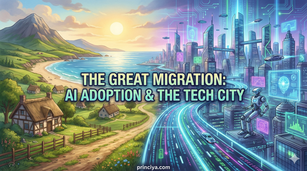 The Great Migration: Why AI Adoption is Tech’s Move to the City